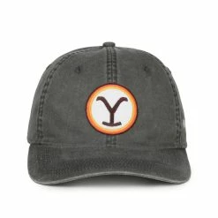 Outdoor Cap YELLOWSTONE + WRANGLER | Vintage Black Hat